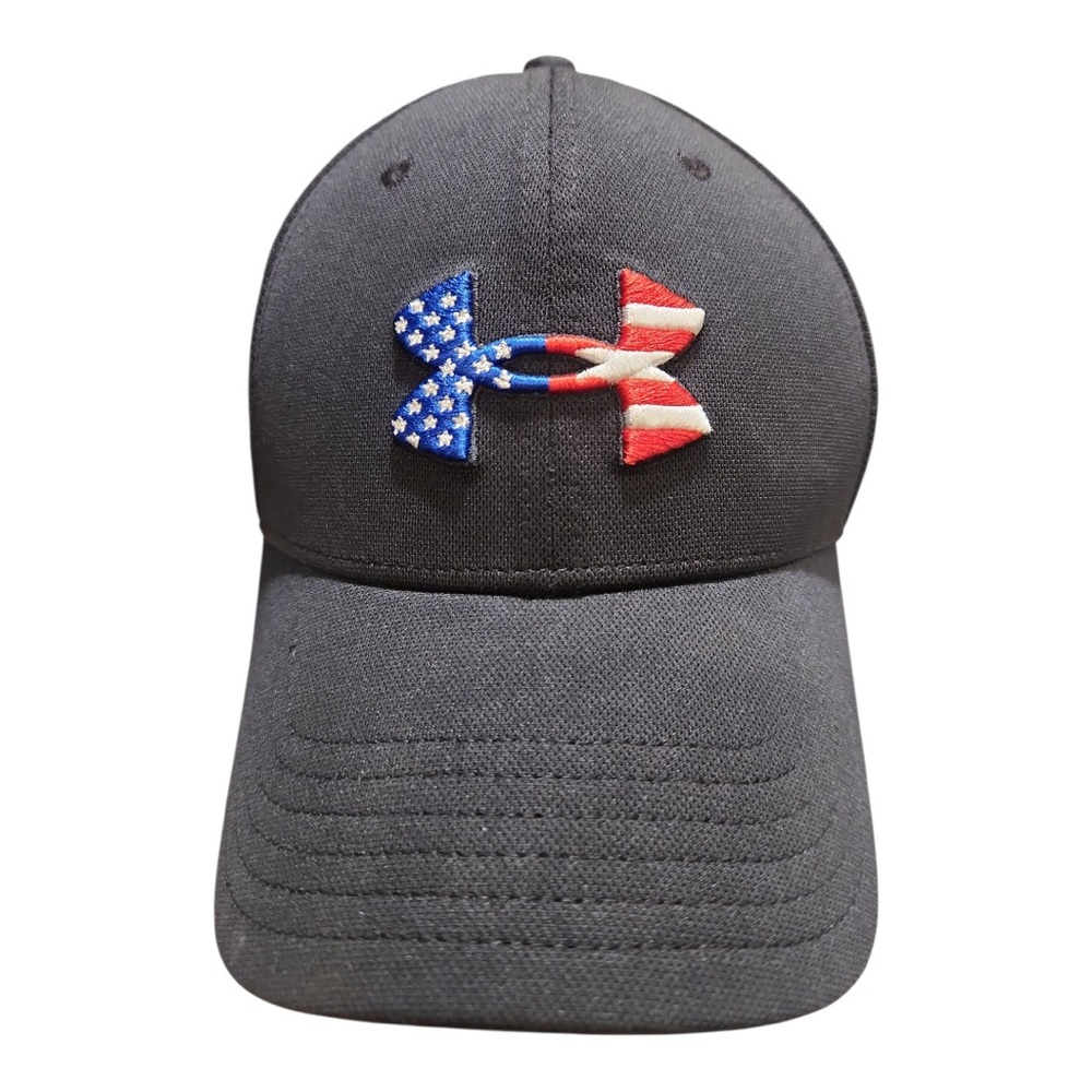 UA  BlackCap with Flag Logo